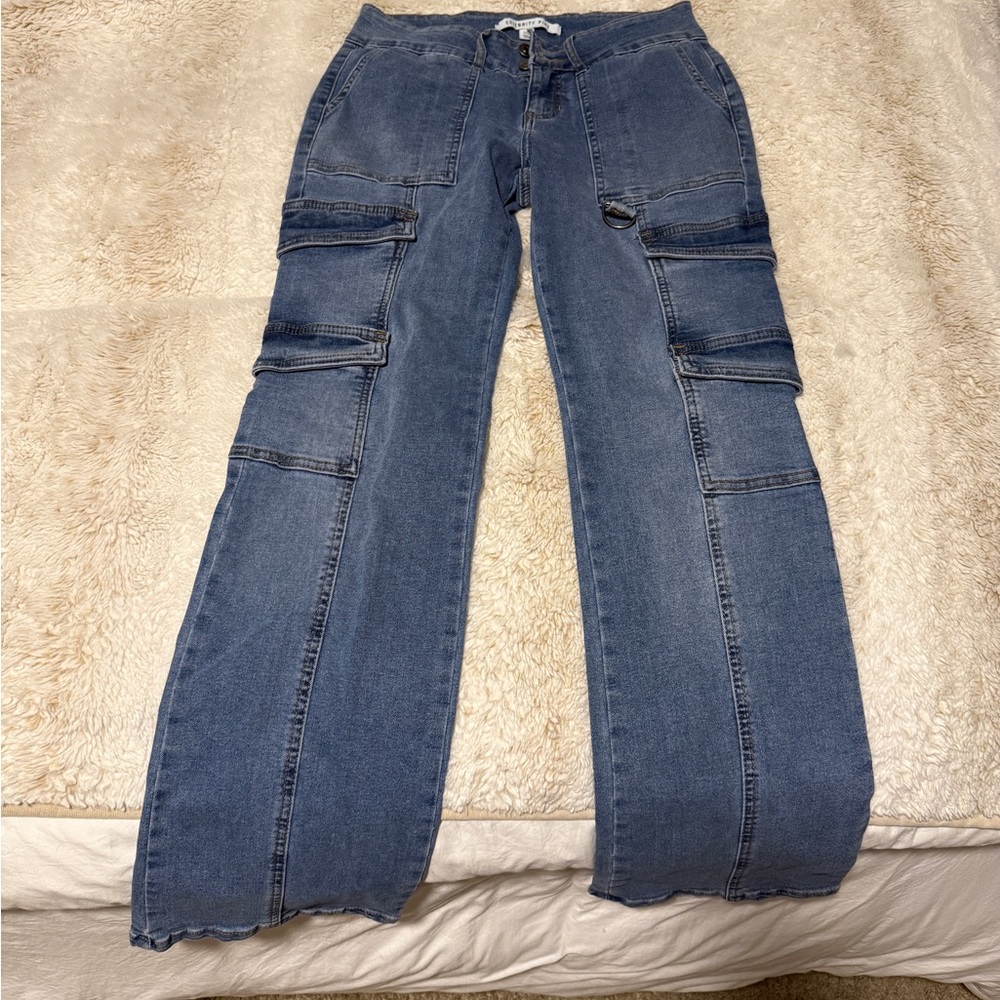Celebrity Pink Blue Straight Leg Jeans